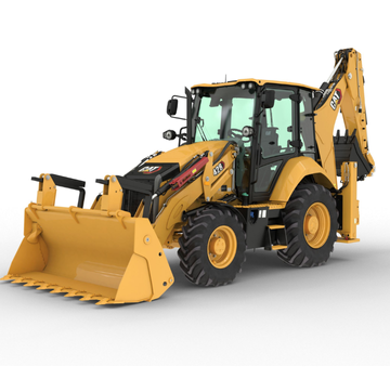 JCB 424 Backhoe Loader Export Machine