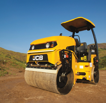 JCB Vibratory Tandem Road Roller Exporter from India
