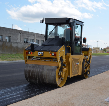 CAT CB54B Vibratory Road Roller Export